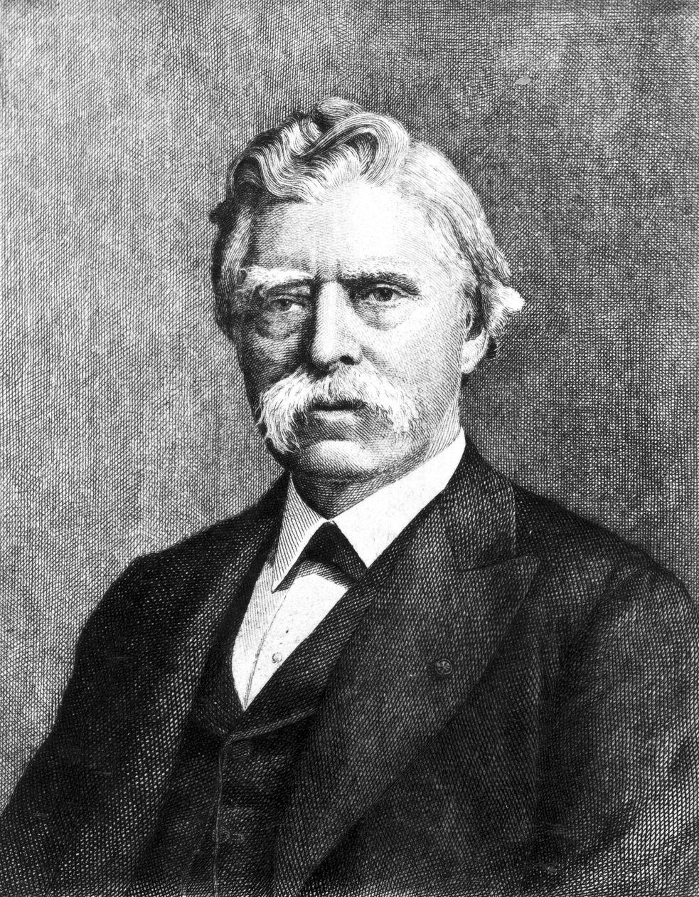 David Edward Hughes, elettricista e inventore inglese, c. 1880 da Unbekannt