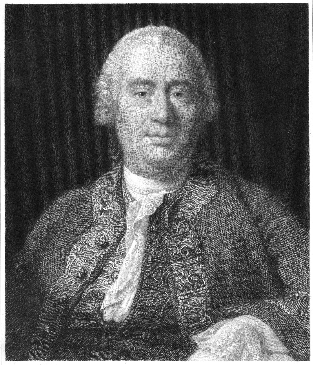 David Hume, filosofo, storico ed economista scozzese, 1837 da Unbekannt