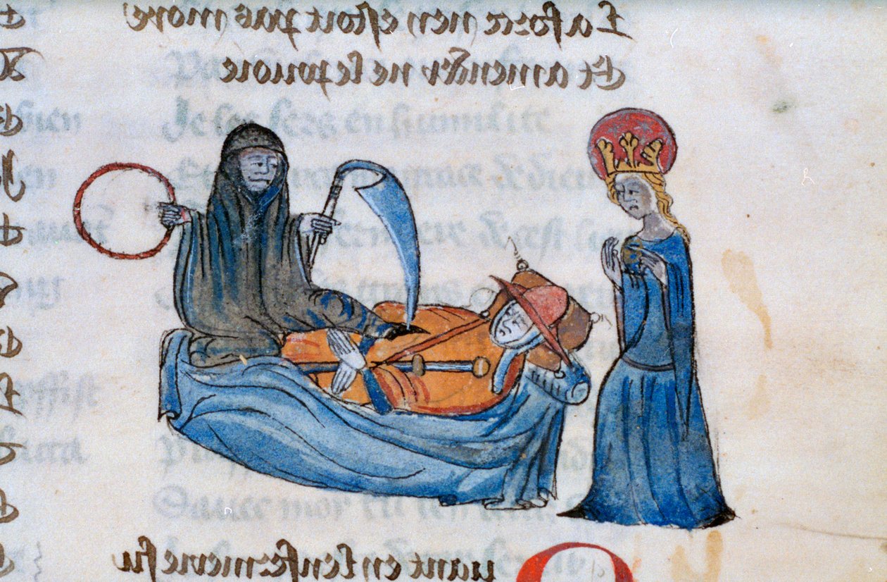Morte e morire, XIV secolo da Unbekannt