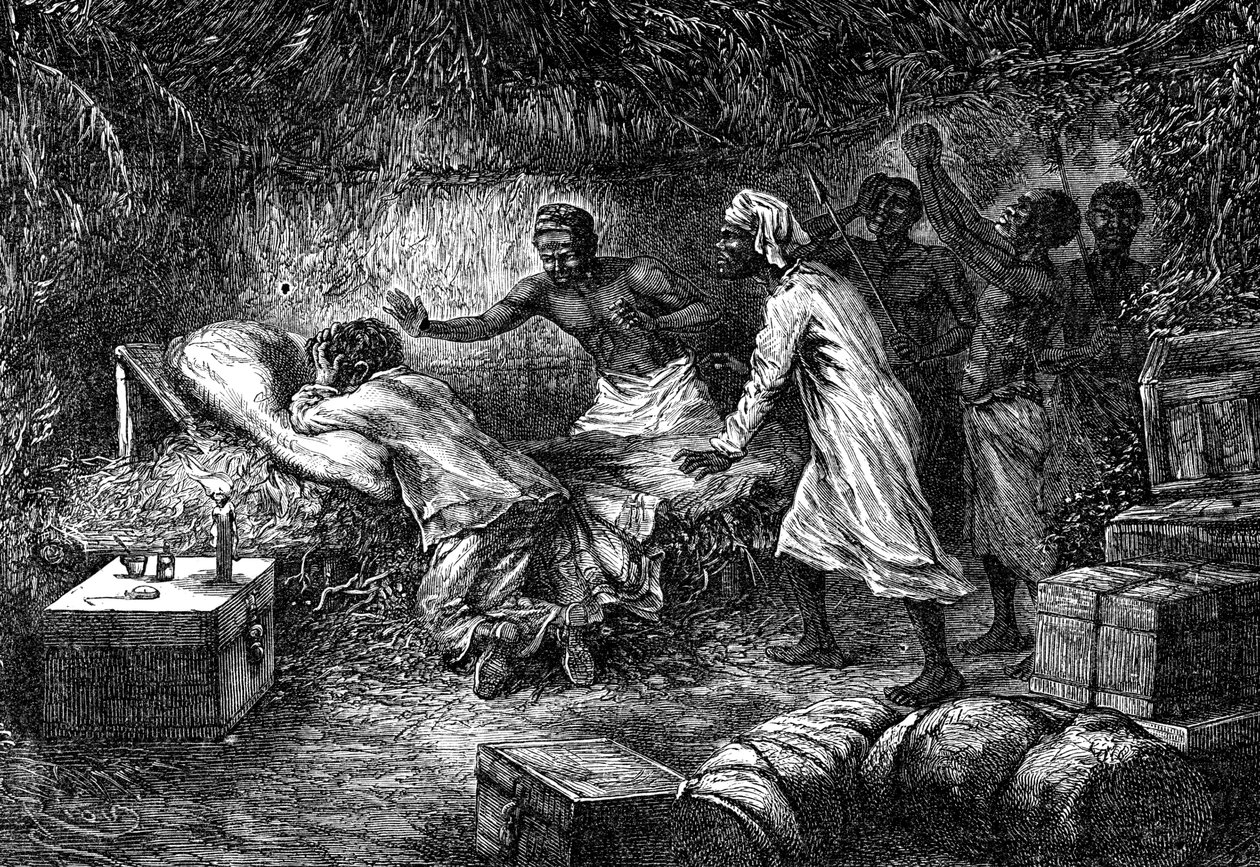 Morte di David Livingstone, missionario ed esploratore scozzese, 1 maggio 1873 1877 da Unbekannt