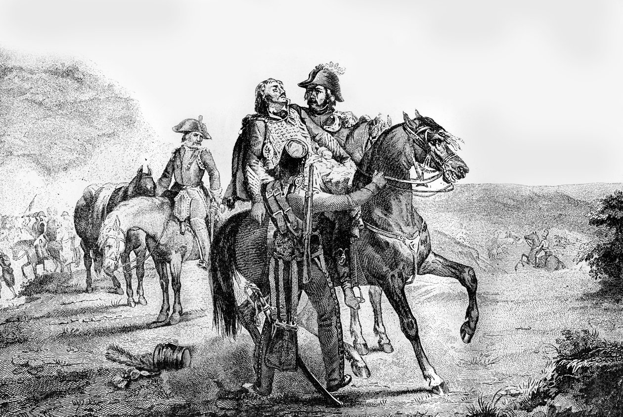 La morte del generale Marceau, 21 settembre 1796 da Unbekannt