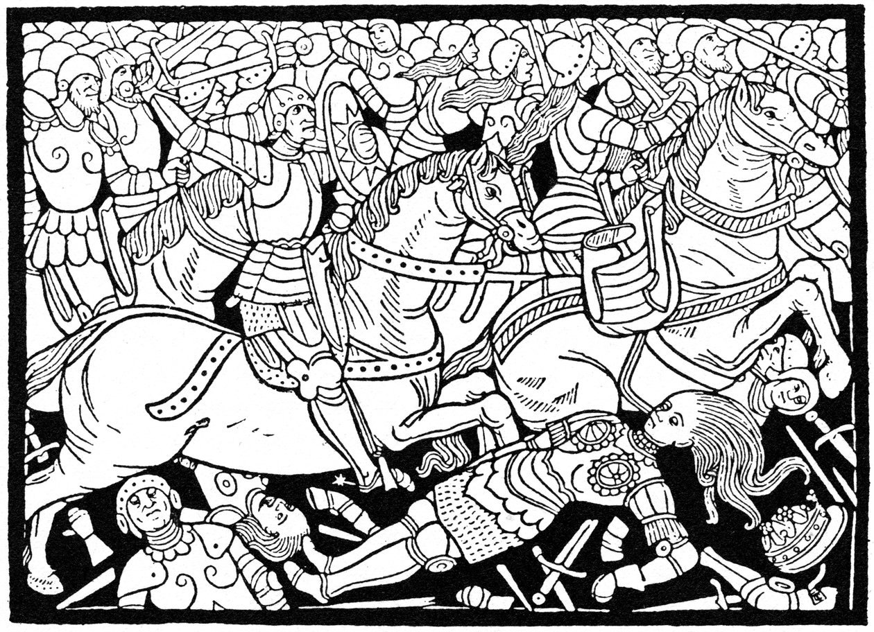 Morte di Pentesilea, 1484 1964 da Unbekannt