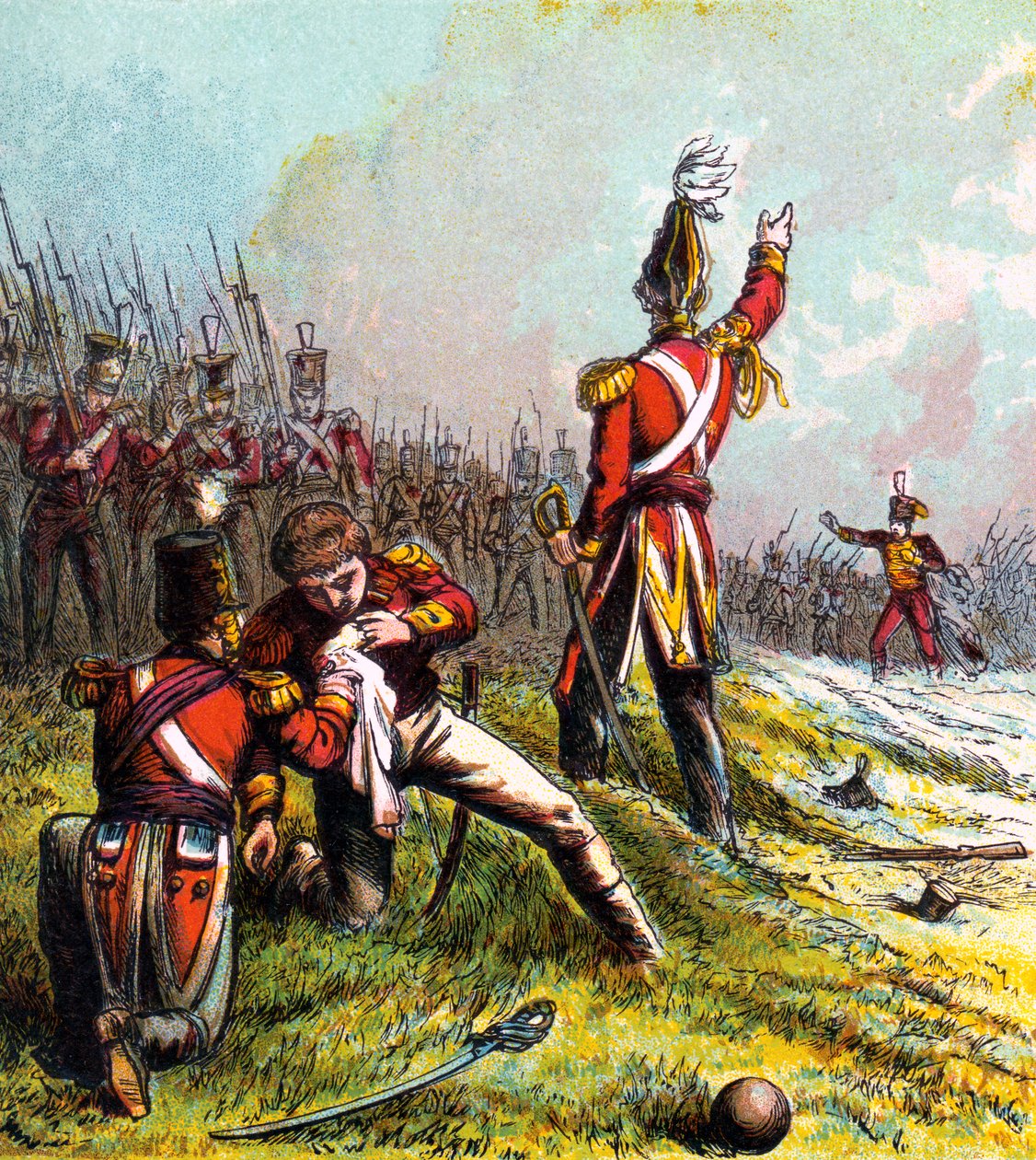 Morte di Sir John Moore da Unbekannt