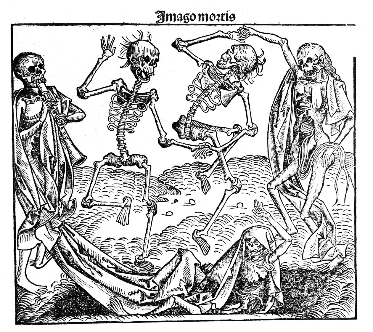 La morte trionfante, 1493 da Unbekannt