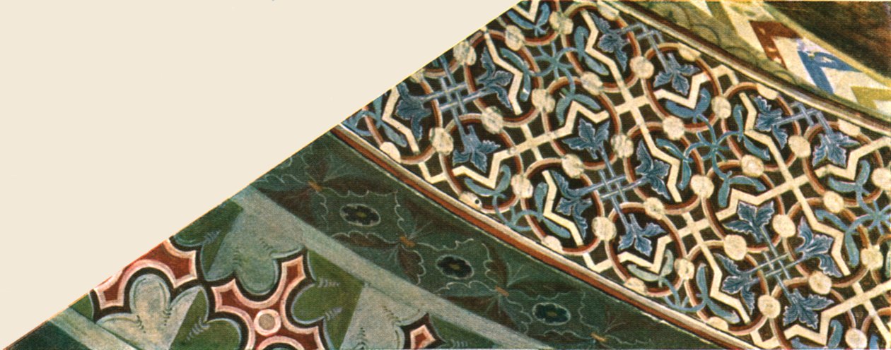 Decorazione nella Basilica di San Francesco, Assisi, Italia, 1928 da Unbekannt