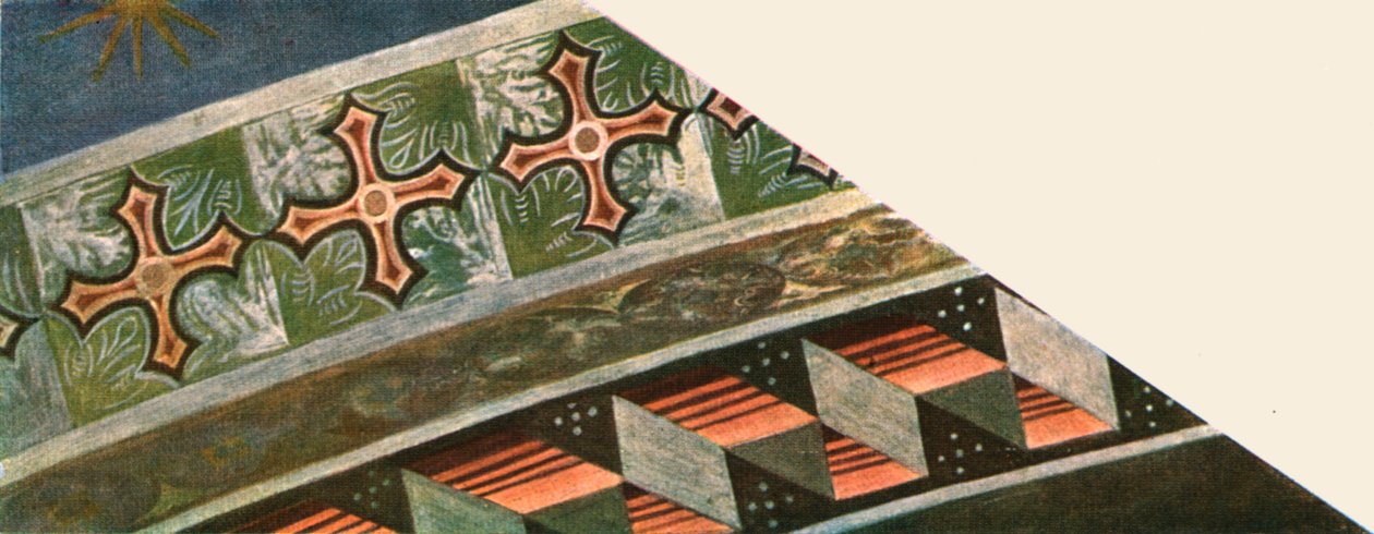 Decorazione nella Basilica di San Francesco, Assisi, Italia, 1928 da Unbekannt