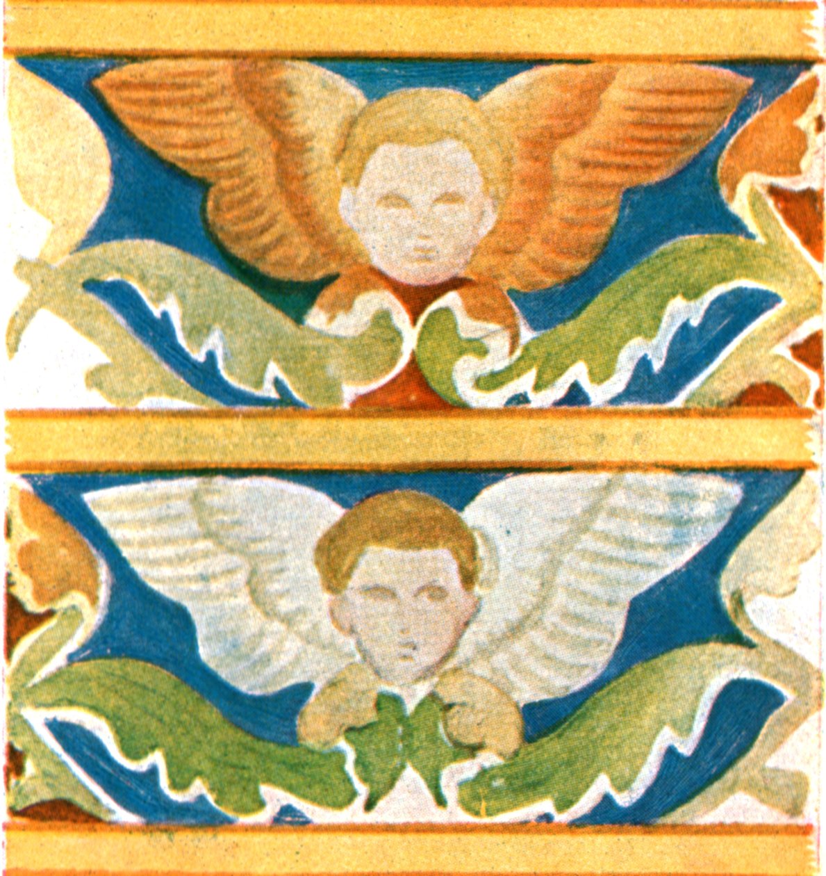 Decorazione nella Basilica di San Francesco, Assisi, Italia da Unbekannt