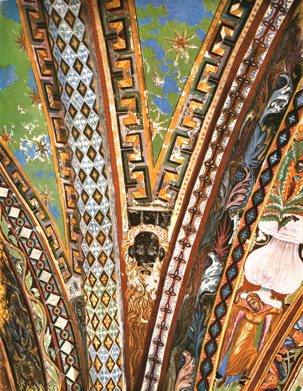 Decorazione nella Basilica di San Francesco, Assisi, Italia da Unbekannt
