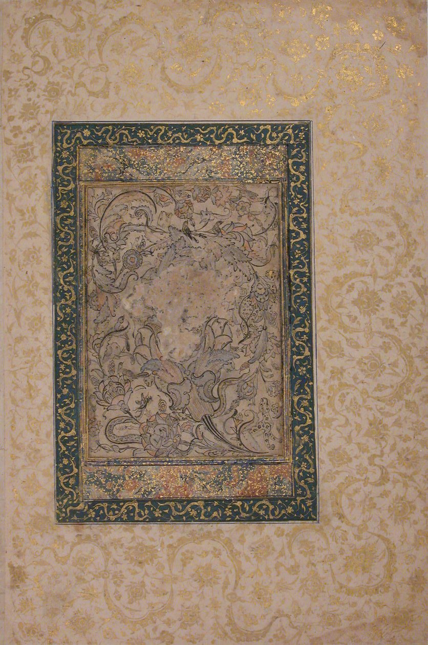 Disegno decorativo, prima metà del XV secolo da Unbekannt