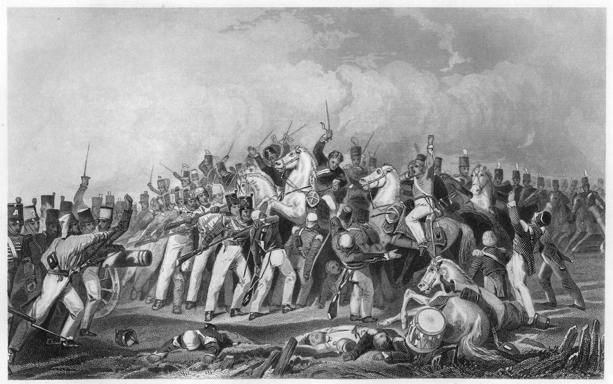 Sconfitta dei ribelli di Sealkote dalla colonna del generale Nicholson, 1857 da Unbekannt