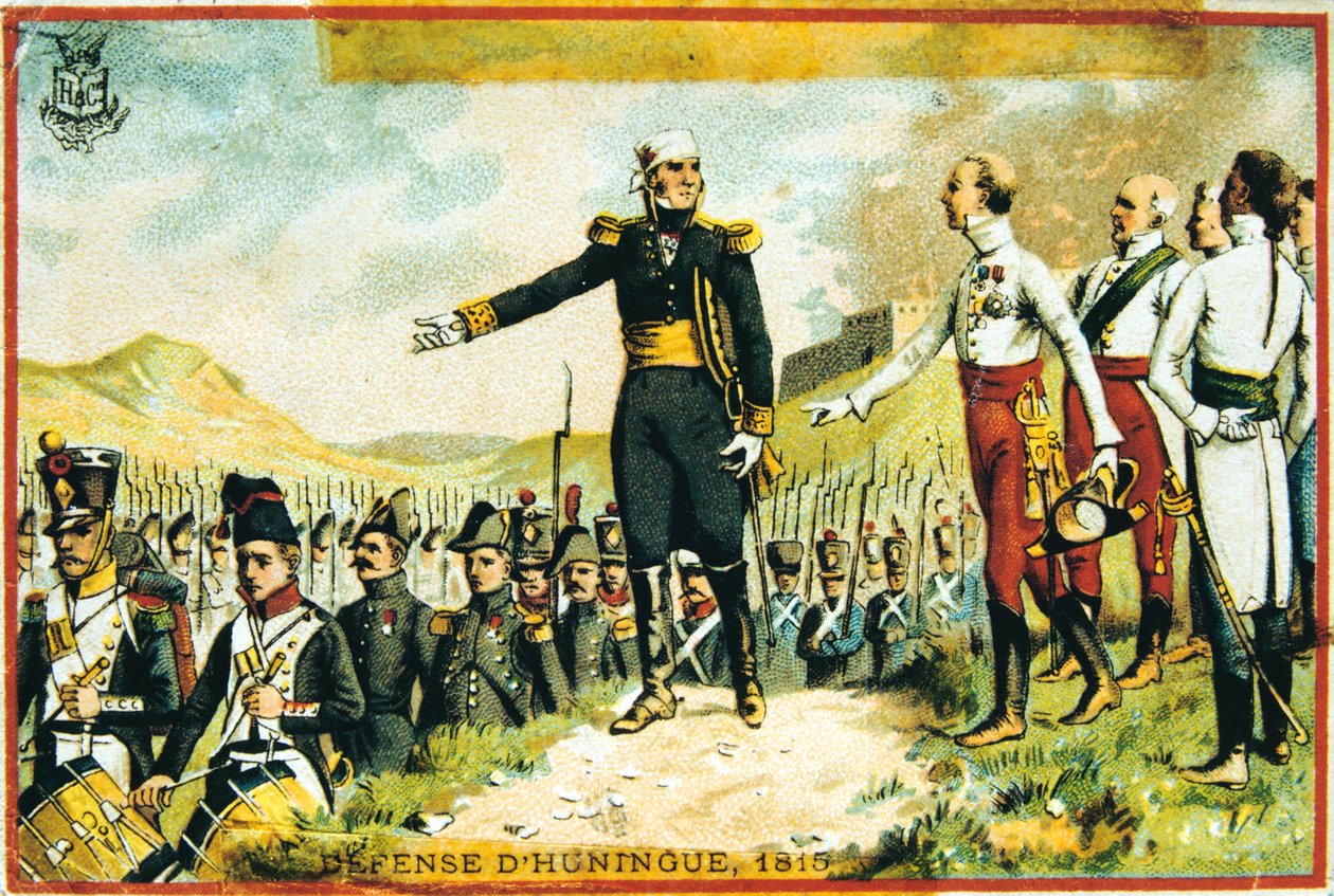 Difesa di Huningue, 1815, XIX secolo da Unbekannt