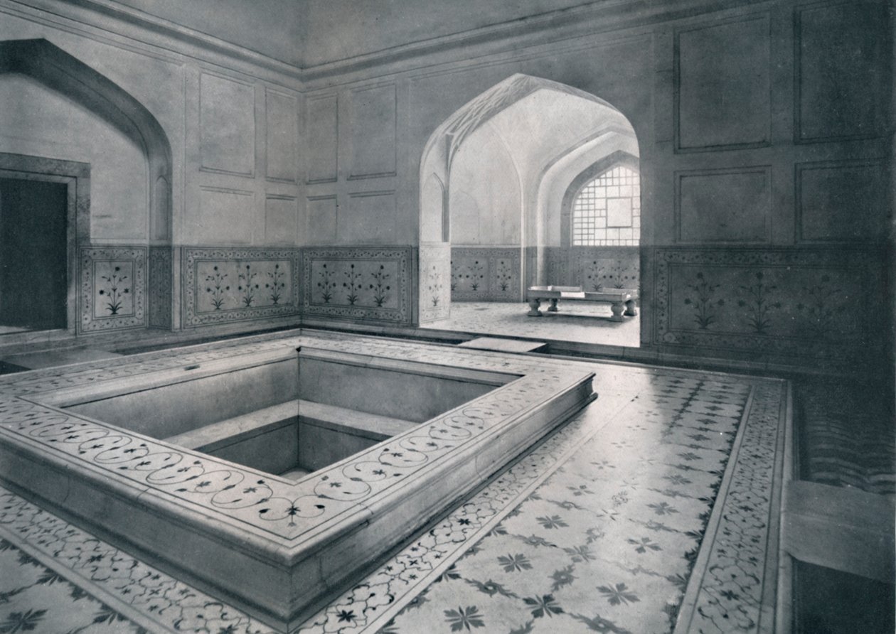 Delhi. Bagni reali nel palazzo, c. 1910 da Unbekannt