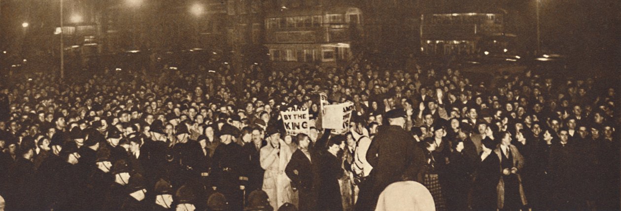 Dimostrazione a Whitehall, 10 dicembre 1936, 1937 da Unbekannt