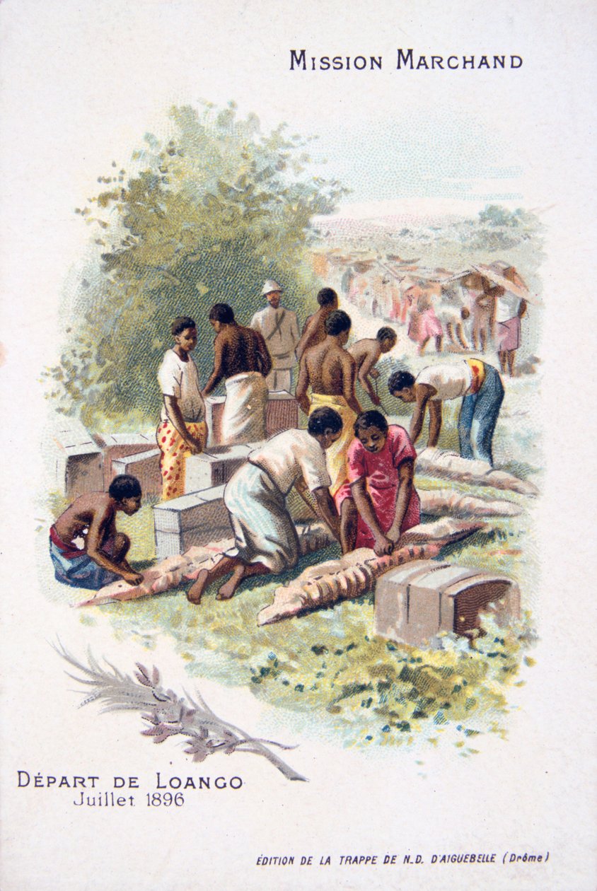 Partenza da Loango, luglio 1896 da Unbekannt