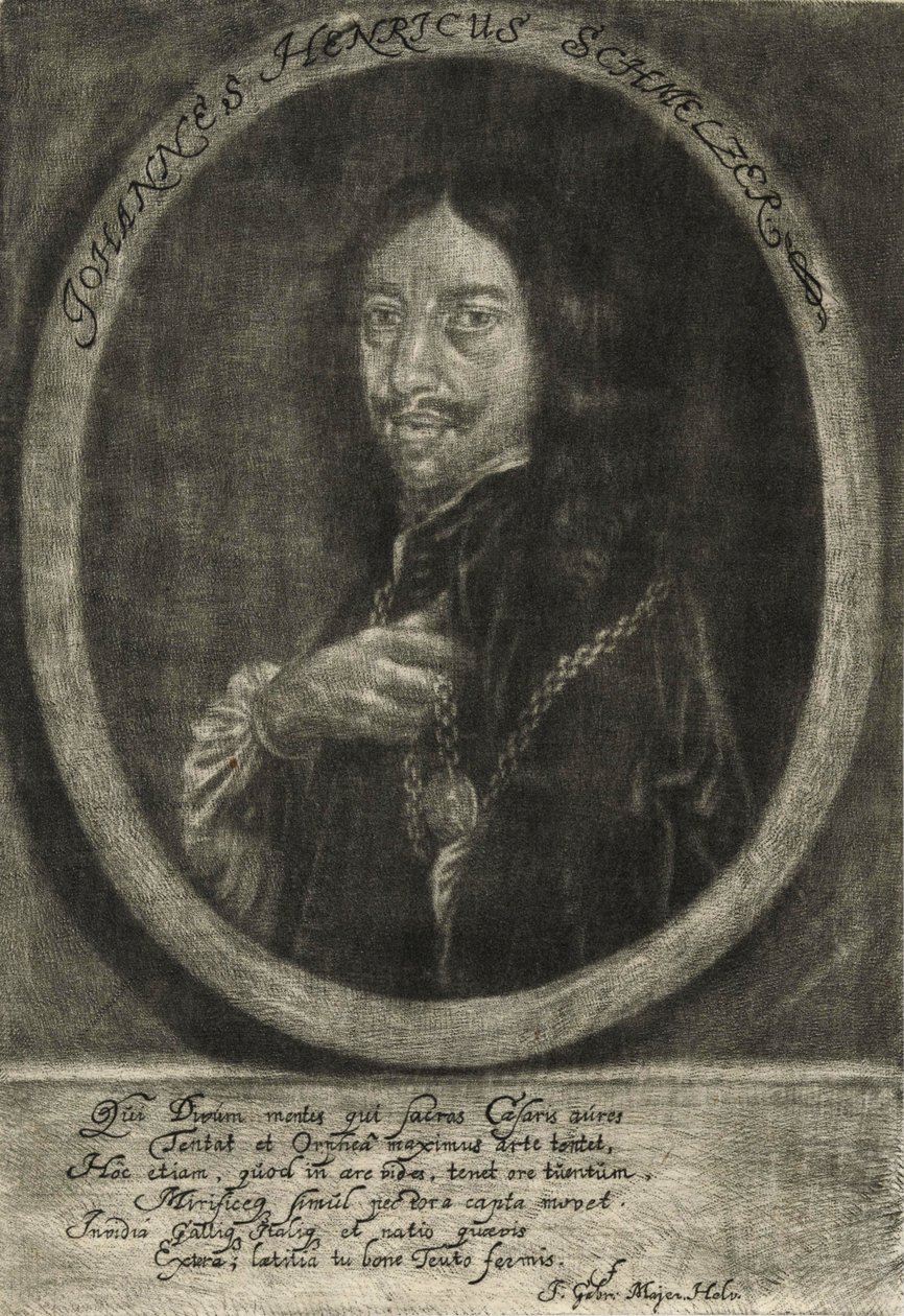 Persona raffigurata: Johann Heinrich Schmelzer da Unbekannt