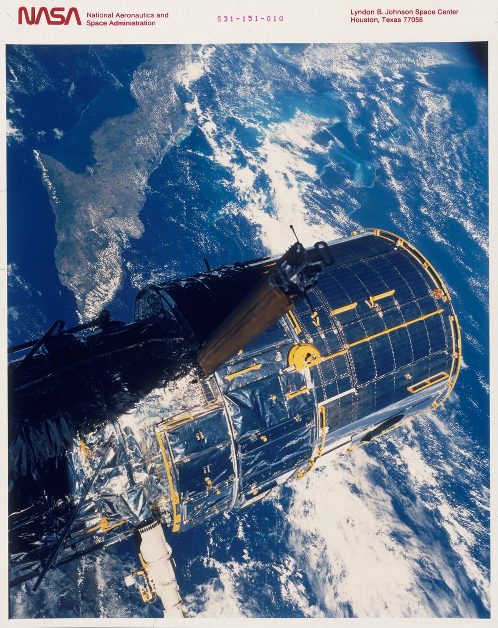 Dispiegamento del Telescopio Spaziale Hubble, 1990 da Unbekannt