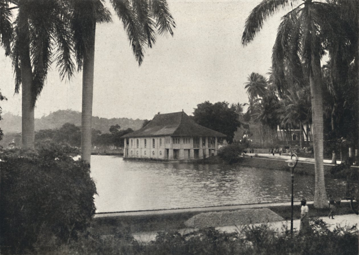 Il Lago di Kandy con l