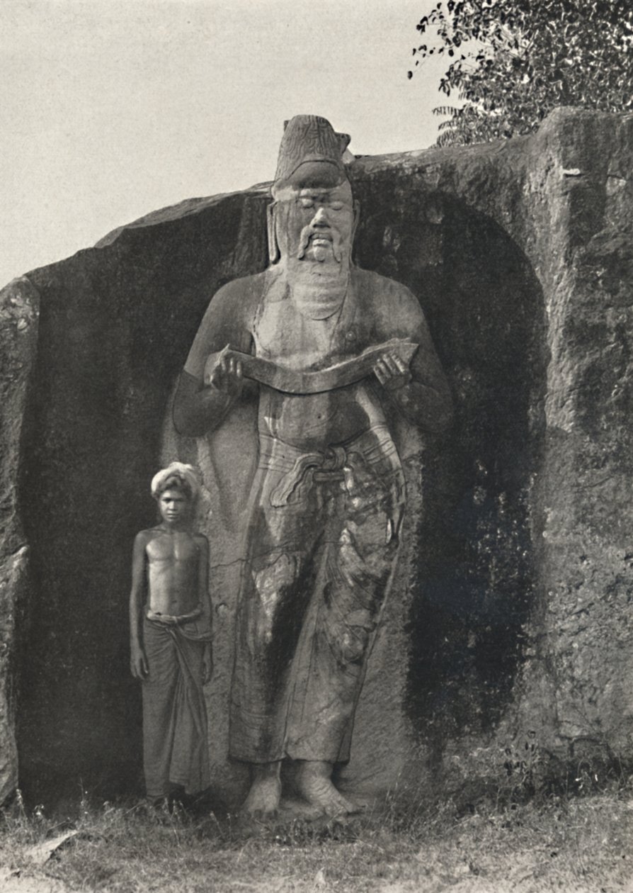 Secondo la tradizione, Statua di Parakrama Bahu I, il Grande 1164-1197 d.C., Pollonnaruwa, 192 da Unbekannt