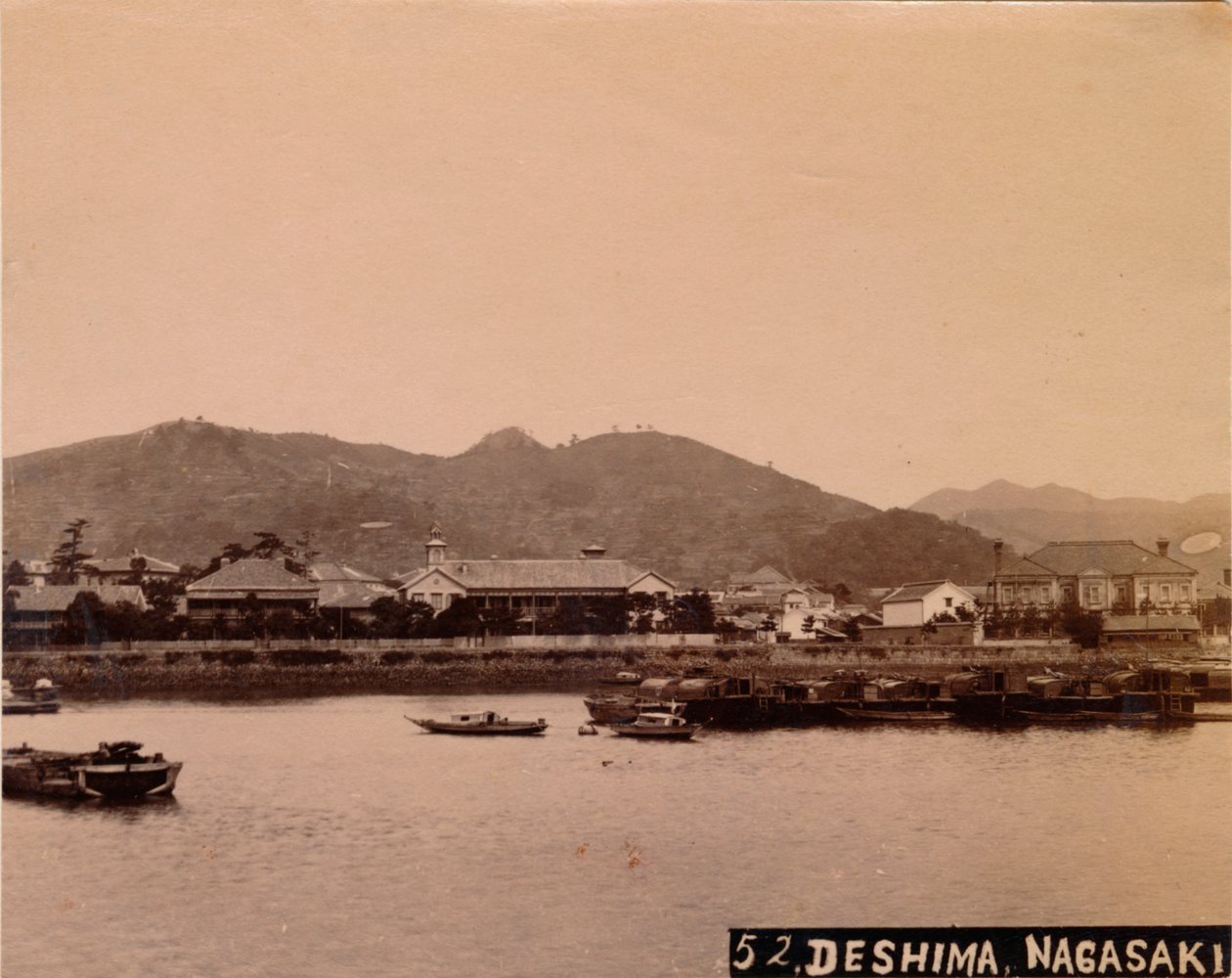 Deshima, Nagasaki, c1890-1900 da Unbekannt