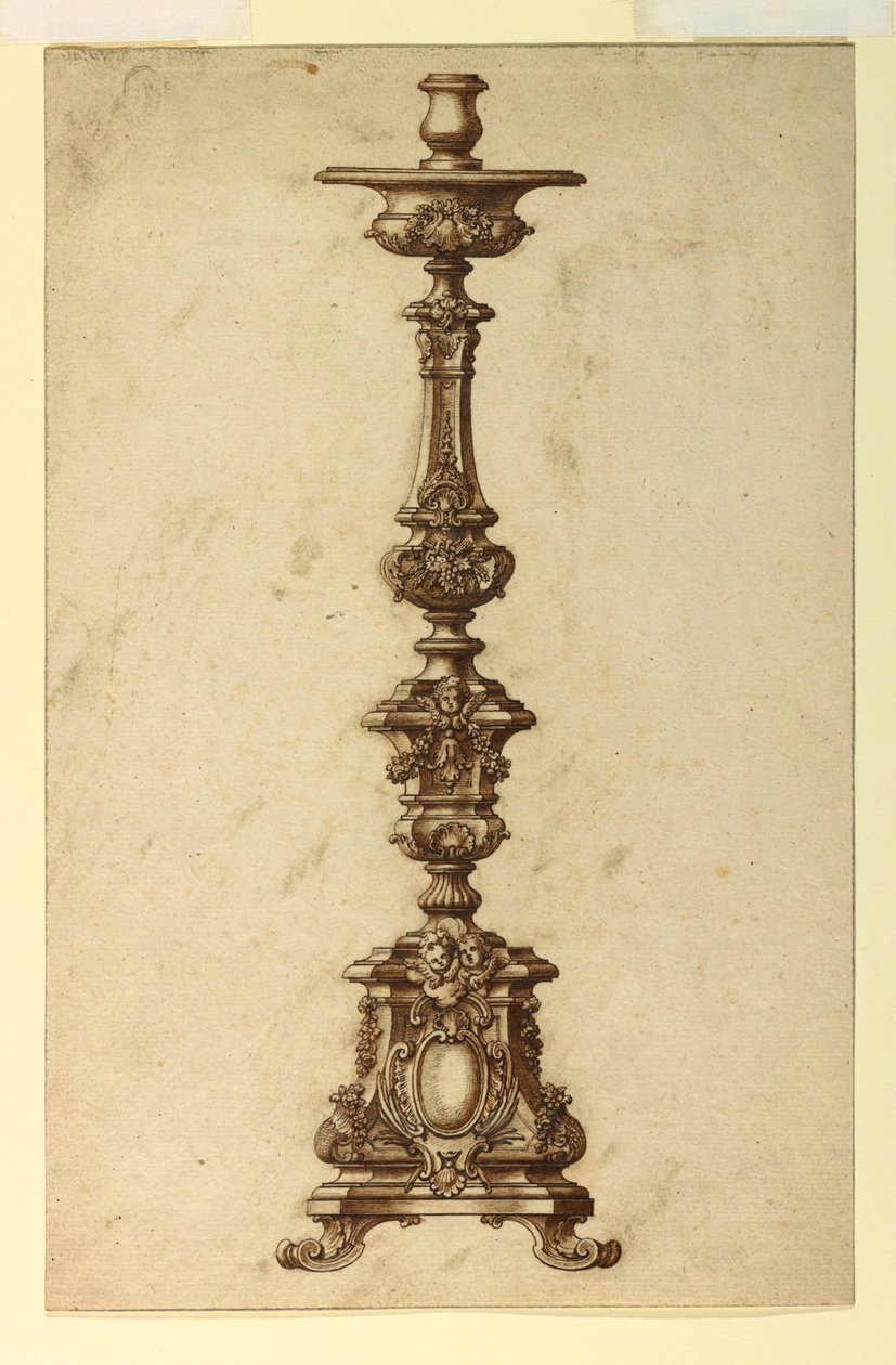 Progetto per un candelabro d