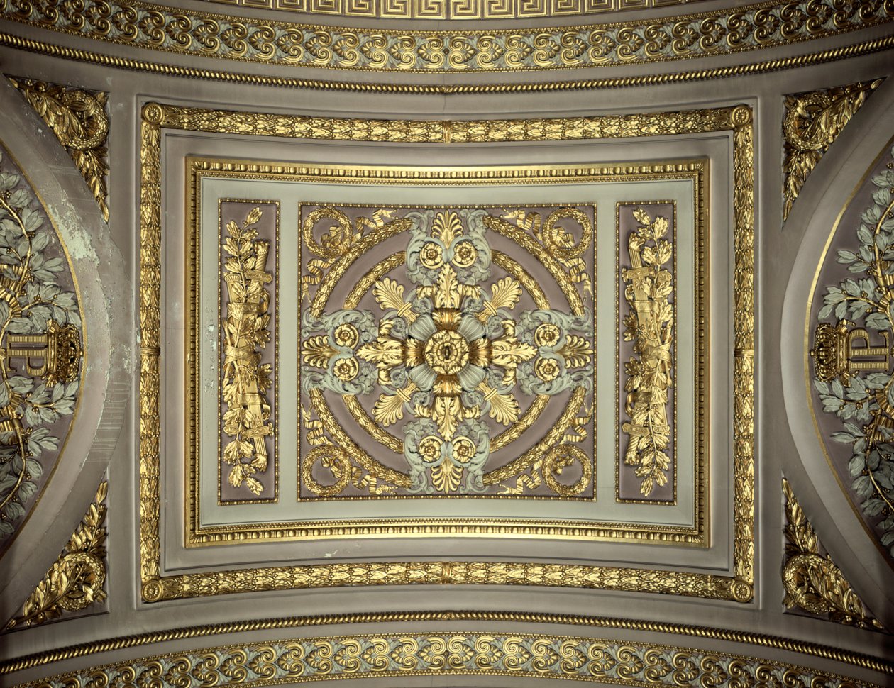 (dettaglio) di una cupola, Galerie des Batailles, Chateau de Versailles, Francia da Unbekannt