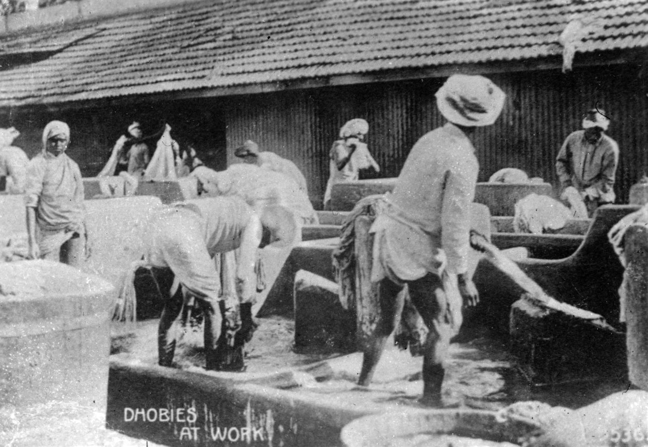 Lavandai al lavoro, XX secolo da Unbekannt