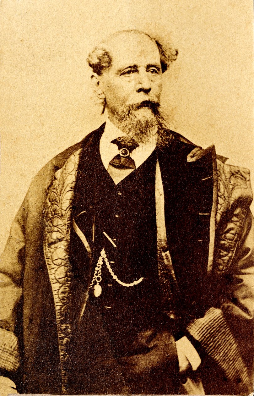 Dickens carte de visite da Unbekannt