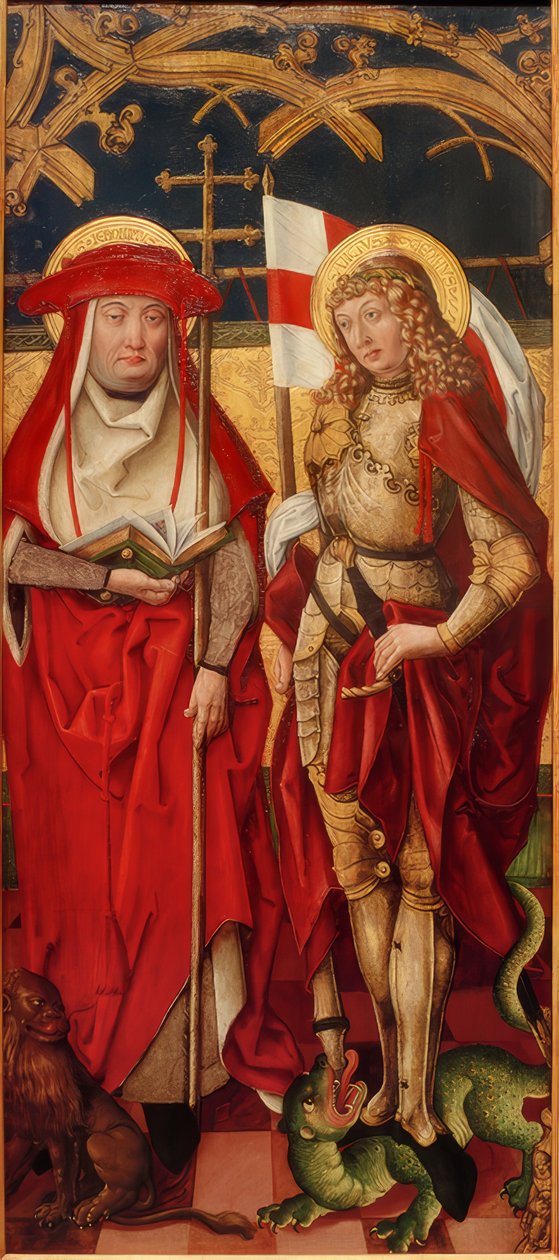 I santi Girolamo e Giorgio da Unbekannt