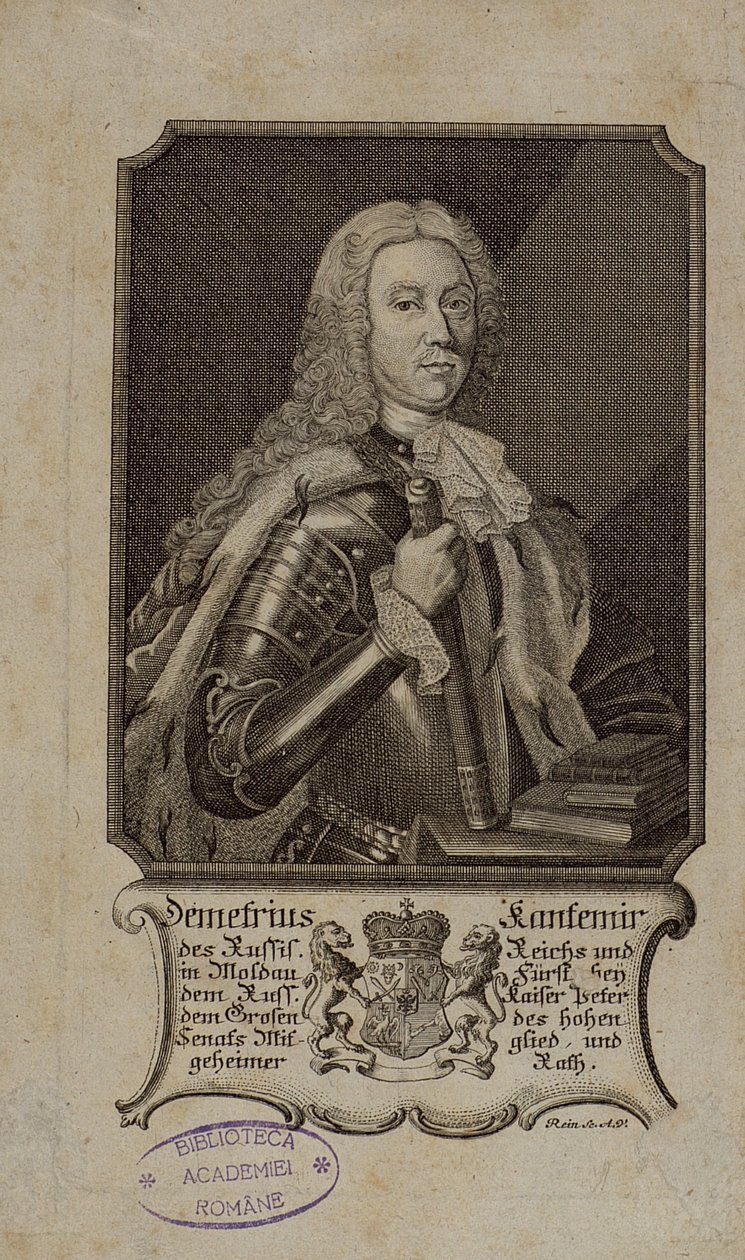 Dimitrie Cantemir 1673-1723, 1771 da Unbekannt
