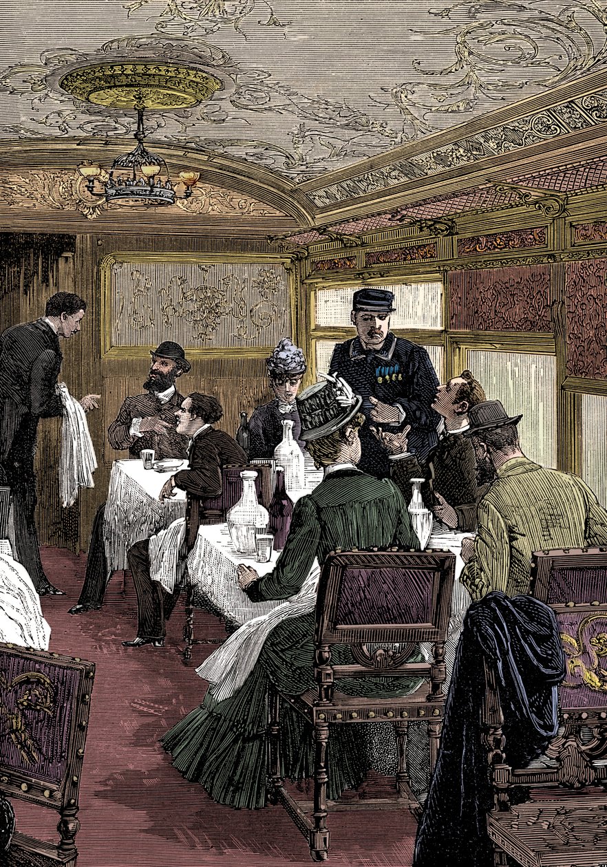 Carrozza ristorante sull