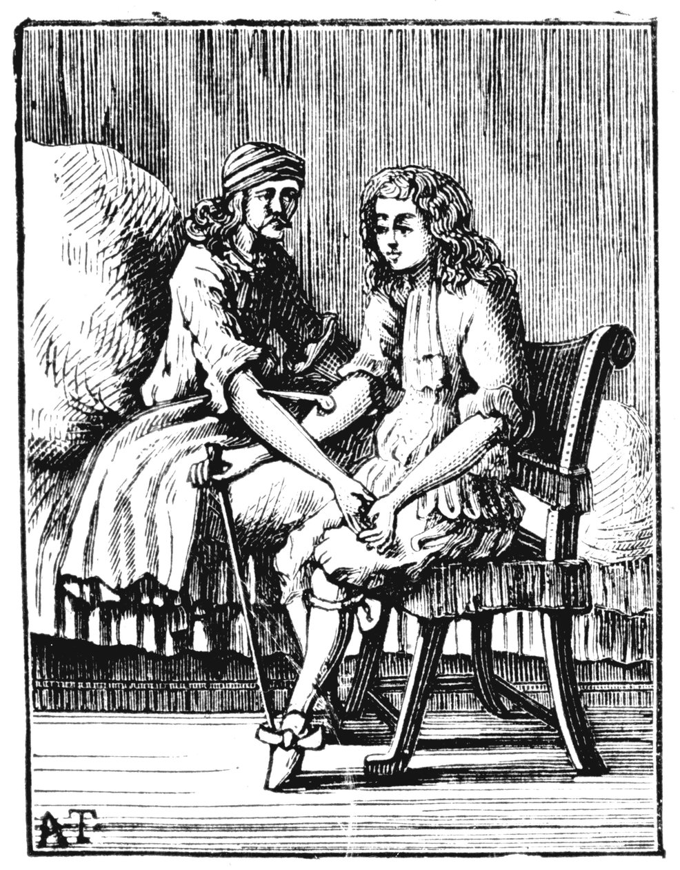 Trasfusione di sangue diretta da persona a persona, 1679 da Unbekannt