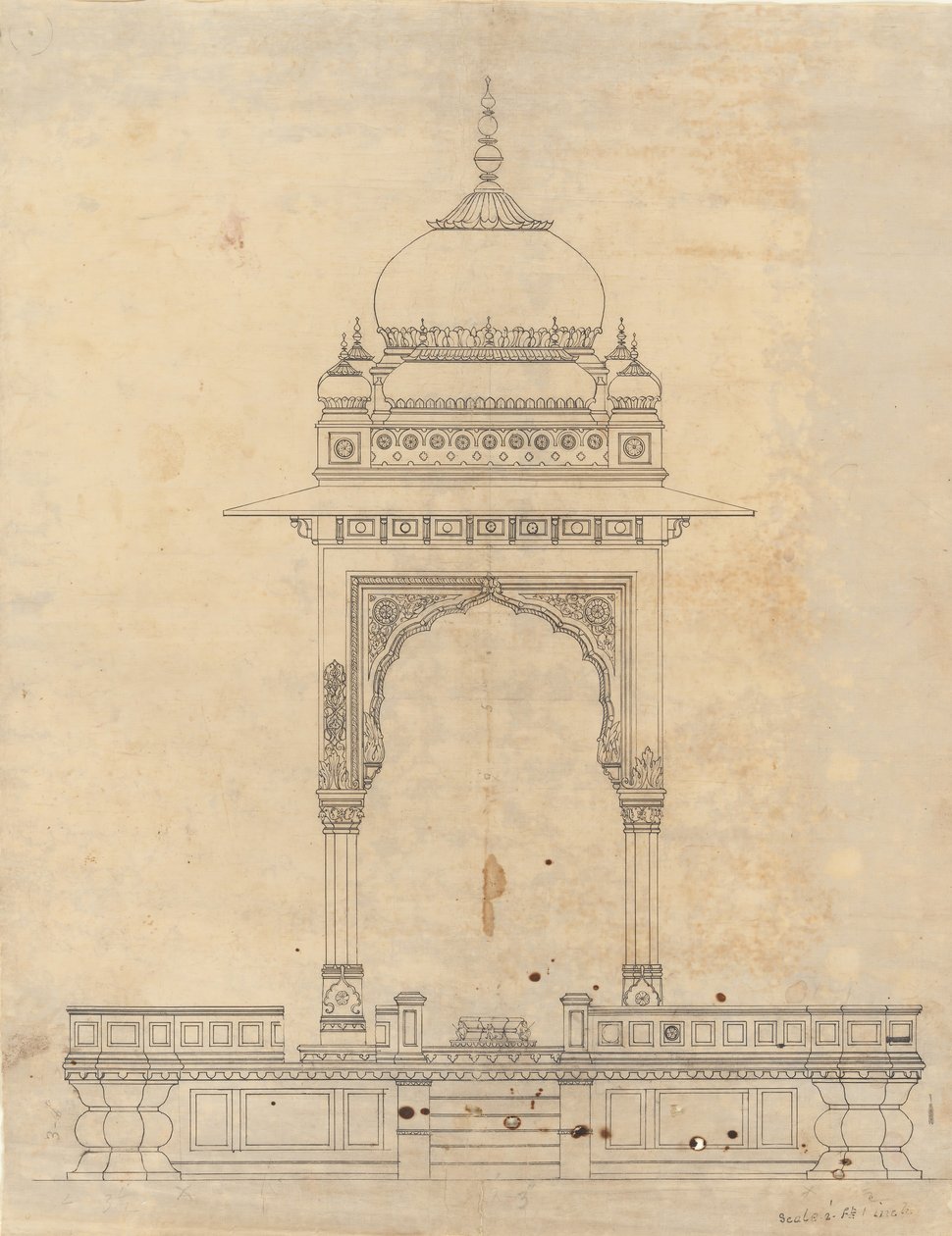 Padiglione a Cupola, ca. 1830 da Unbekannt