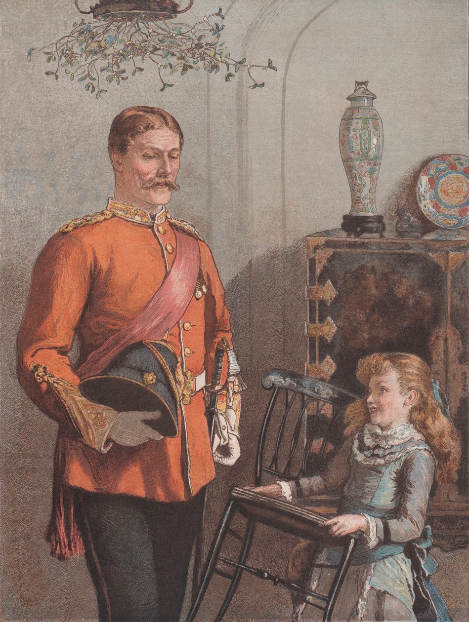 Non muoverti, da The Graphic Christmas Number, 1 dicembre 1884 da Unbekannt