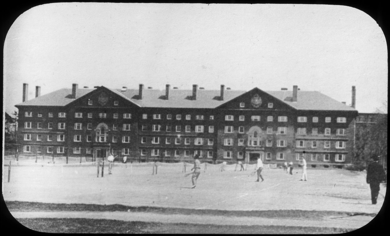 Edificio dormitorio, Università di Harvard, Massachusetts, USA, fine XIX o inizio XX secolo da Unbekannt
