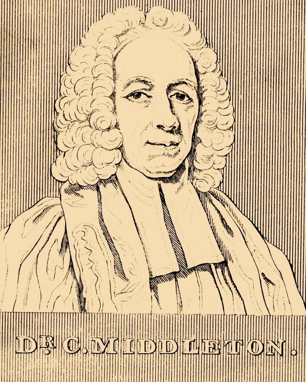 Dr. C. Middleton, 1683-1750, 1830 da Unbekannt