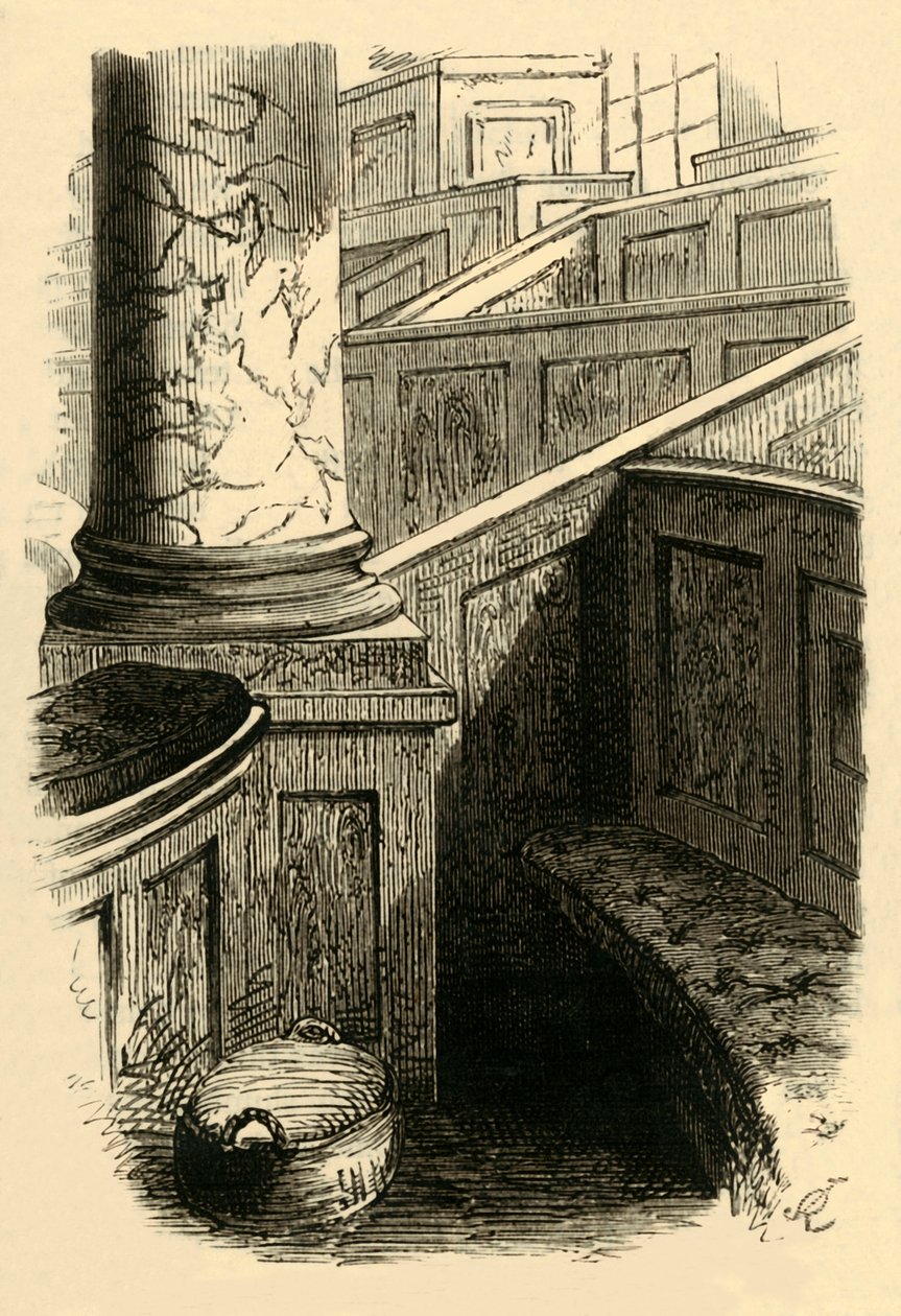 Il banco del dottor Johnson a St. Clements, 1881 da Unbekannt