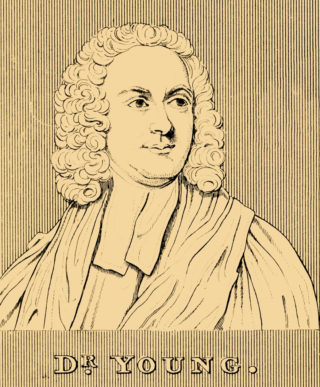 Dr. Young, c1683-1765, 1830 da Unbekannt