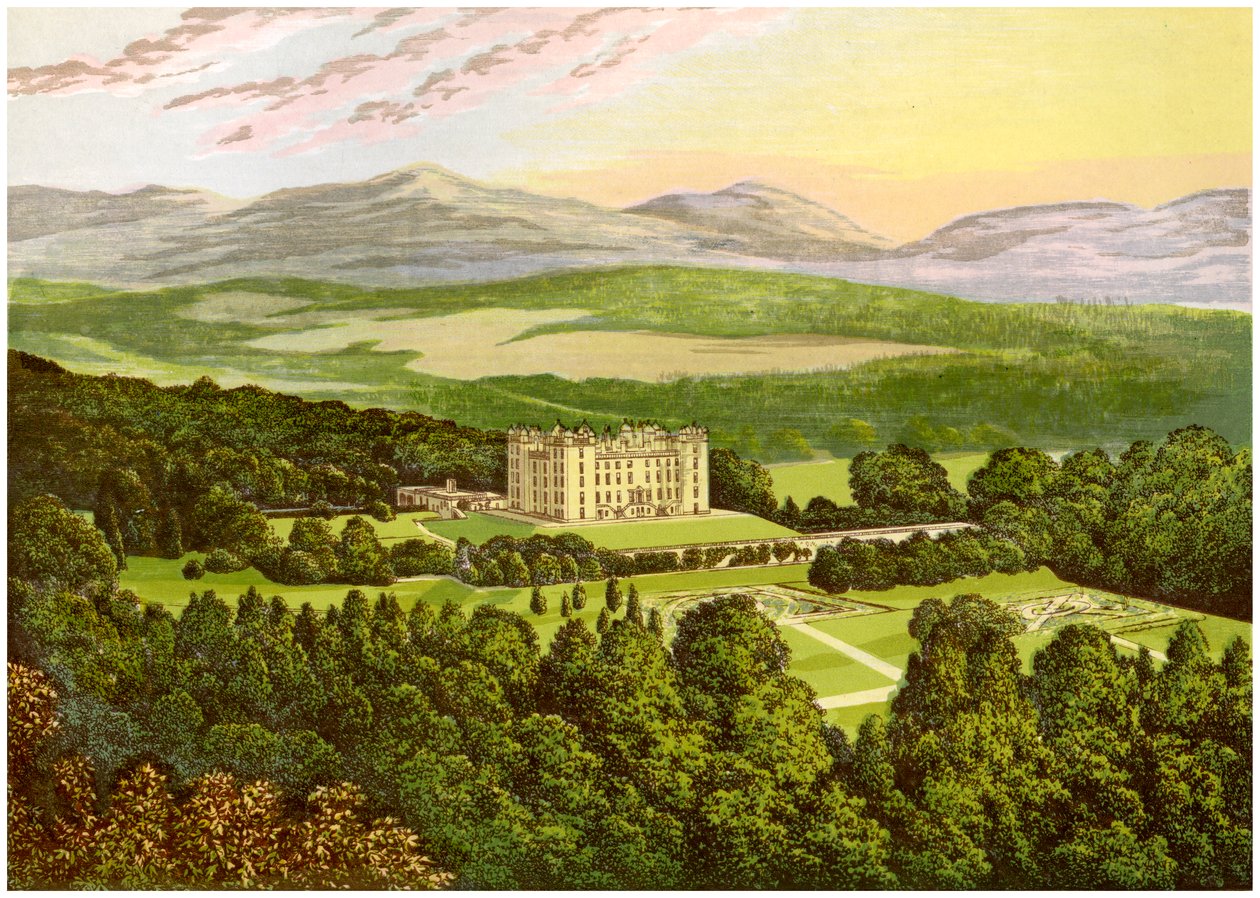 Castello di Drumlanrig, Dumfriesshire, Scozia, casa del Duca di Buccleuch da Unbekannt