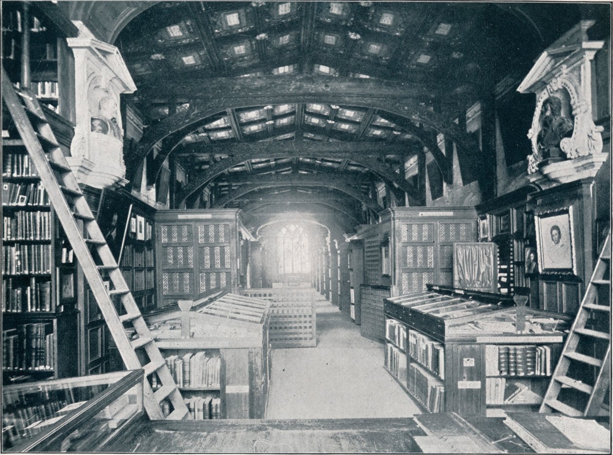 Biblioteca di Duke Humphrey, c1902 da Unbekannt
