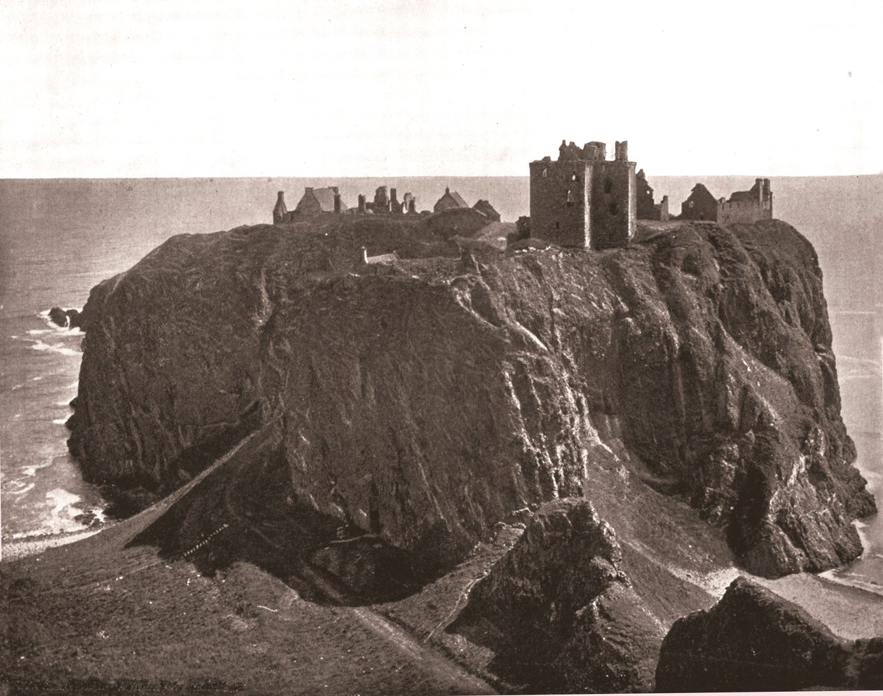Castello di Dunnottar, Stonehaven, Scozia da Unbekannt