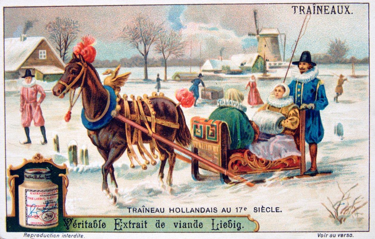 Slitta olandese, XVII secolo da Unbekannt