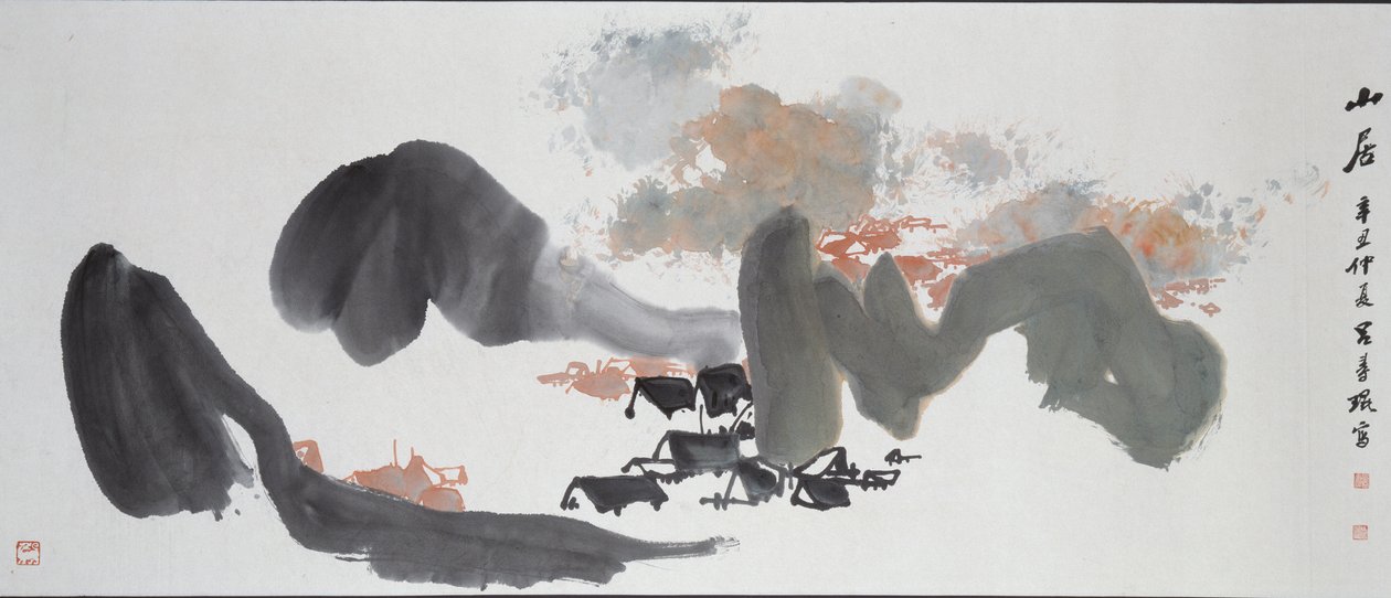 Abitazioni tra le colline, 1961 da Unbekannt