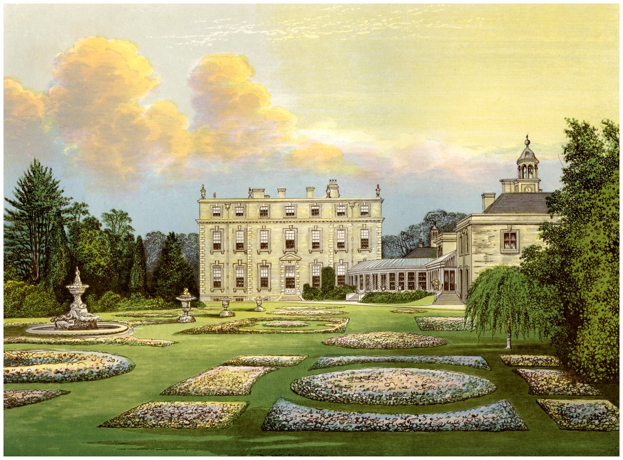 Dytchley House, Oxfordshire, casa del visconte Dillon da Unbekannt