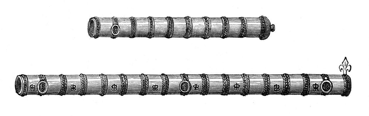 I primi modelli di cannone, Torre di Londra, 1870 da Unbekannt