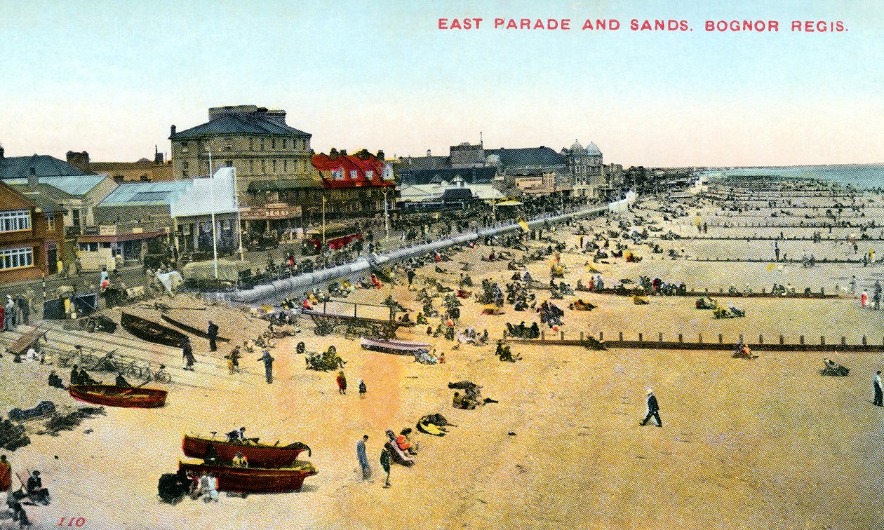 East Parade e Sands, Bognor Regis, West Sussex, 1950 da Unbekannt