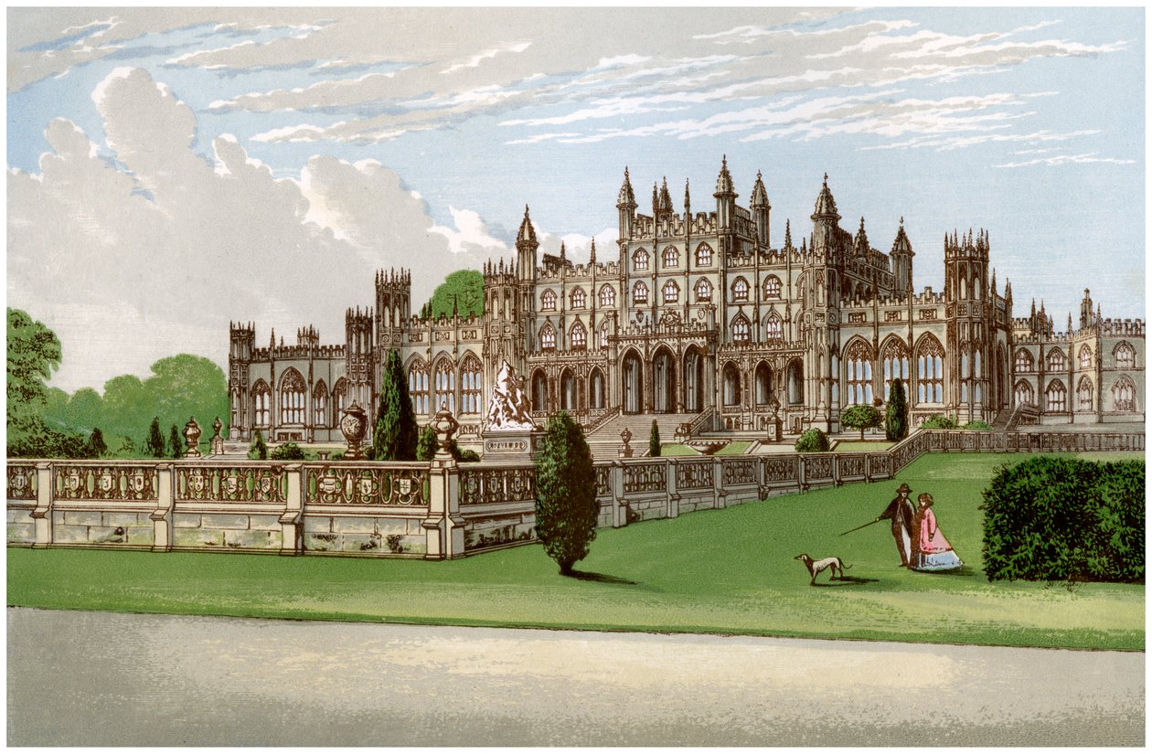 Eaton Hall, Cheshire, residenza del Duca di Westminster da Unbekannt