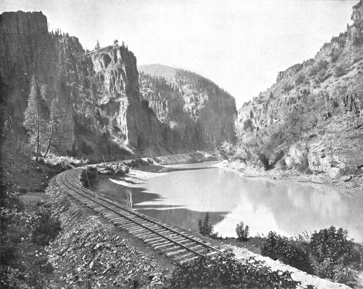 Echo Cliffs, Canyon del Grand River, Colorado, USA, c1900 da Unbekannt