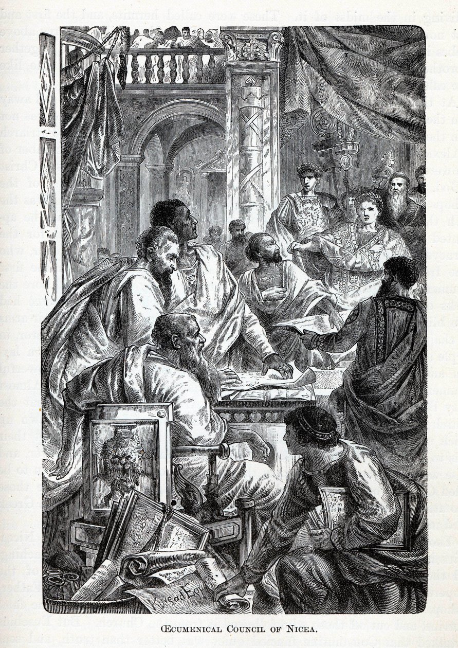 Concilio ecumenico di Nicea, 1882 da Unbekannt