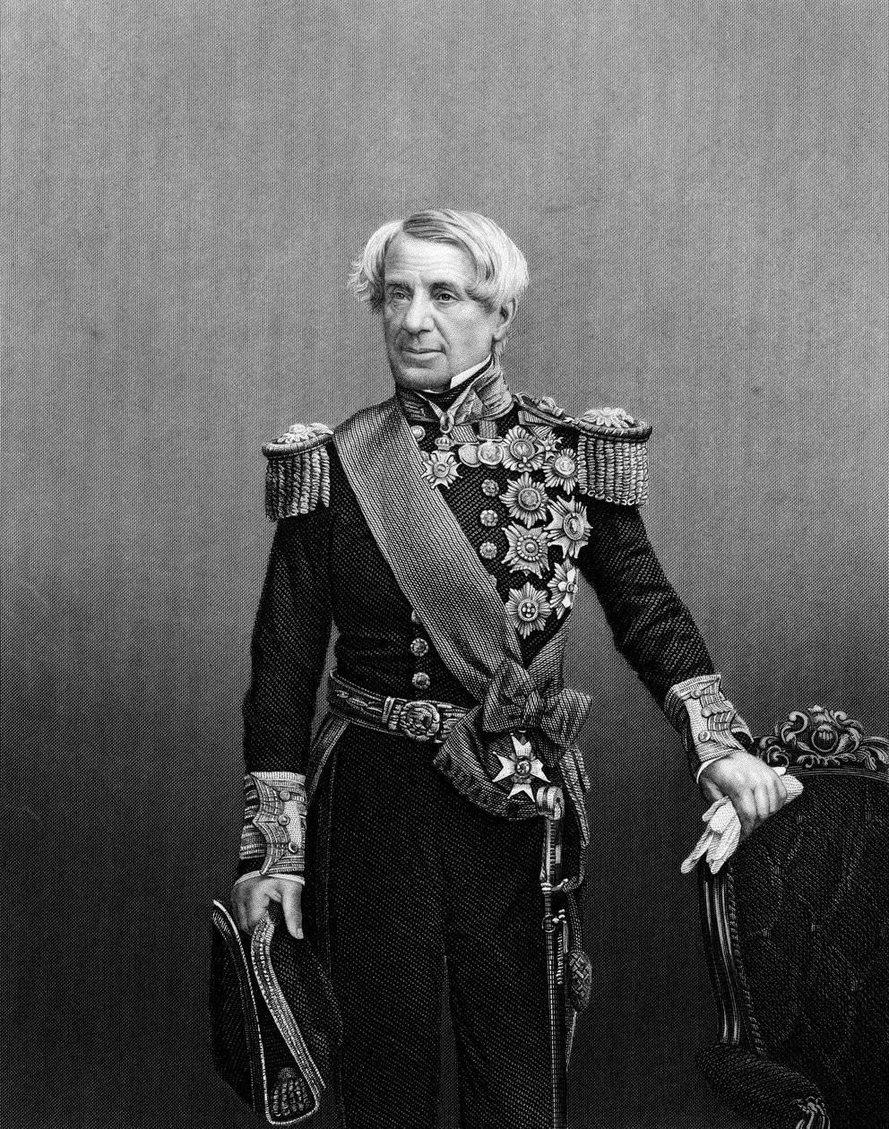 Edmund Lyons, 1° Barone Lyons, comandante navale britannico, c1860 da Unbekannt