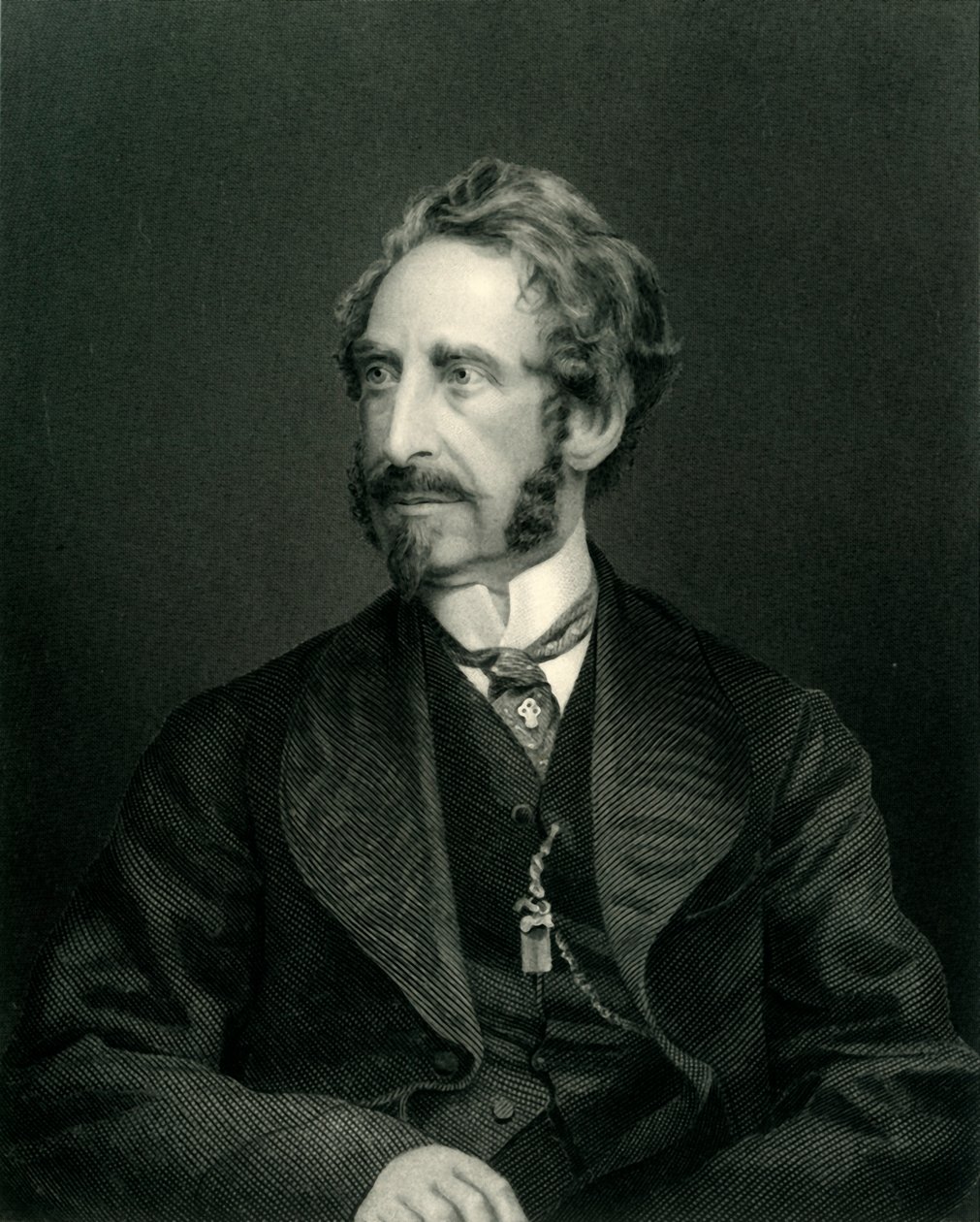 Edward G.E.L. Bulwer-Lytton, Lord Lytton, 1850 da Unbekannt